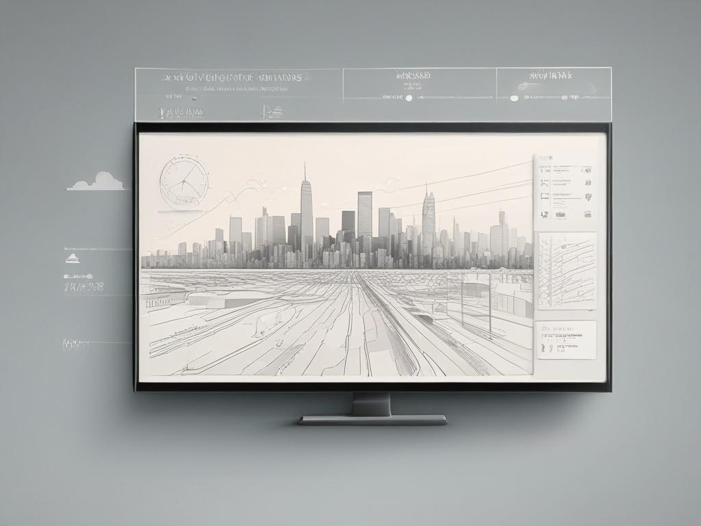 live data dashboard, traffic, weather updates, smart city